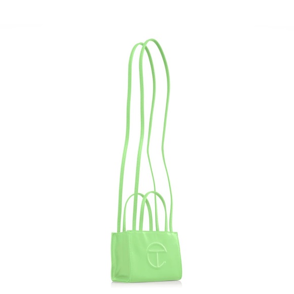 Telfar Handbags - New Telfar Double mint mini shopping bag with dust bag and tags